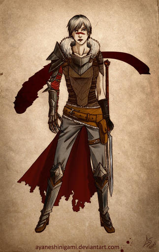 Dragon Age II - Фан-арт по игре от deviantart.com